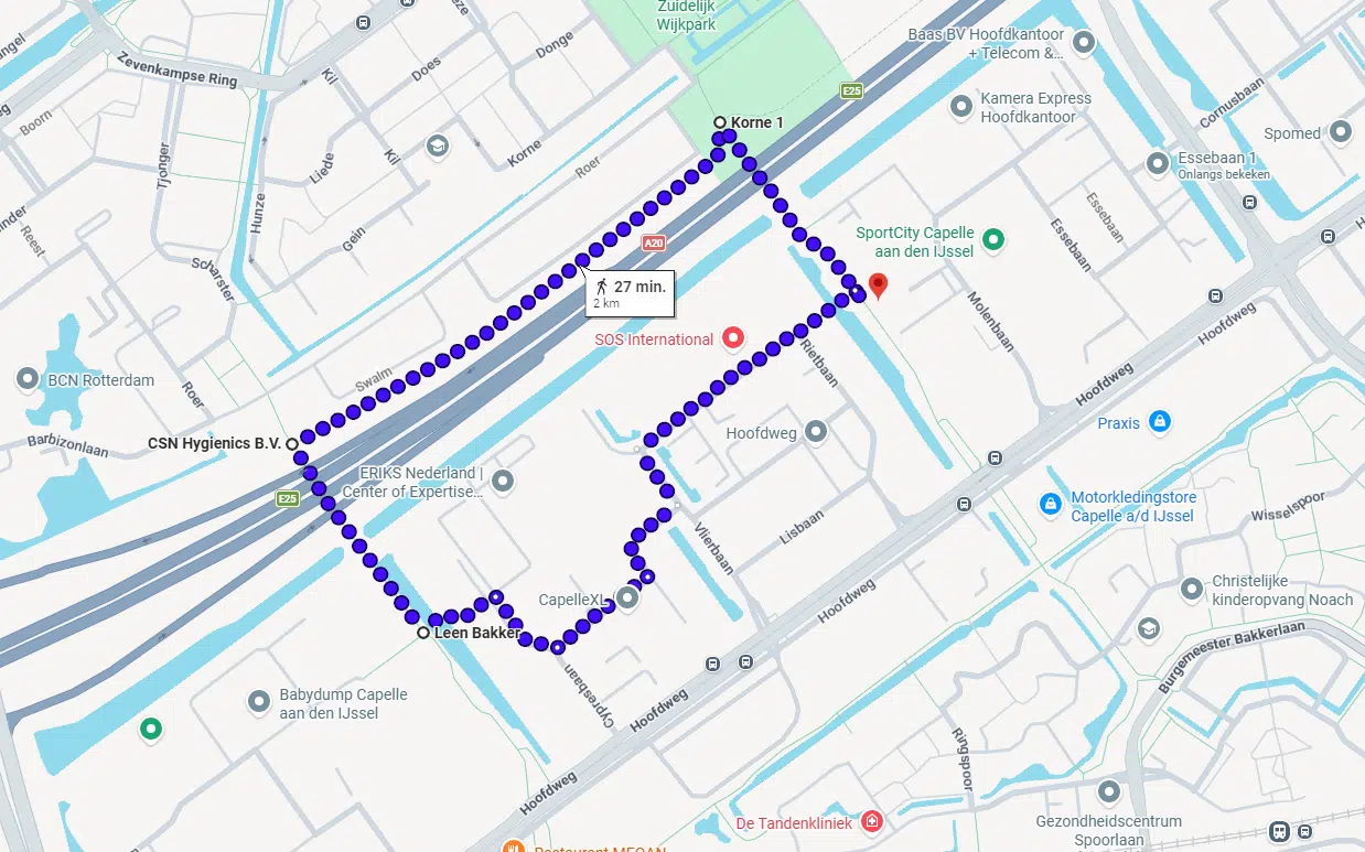 WandelXL Blauwe Route